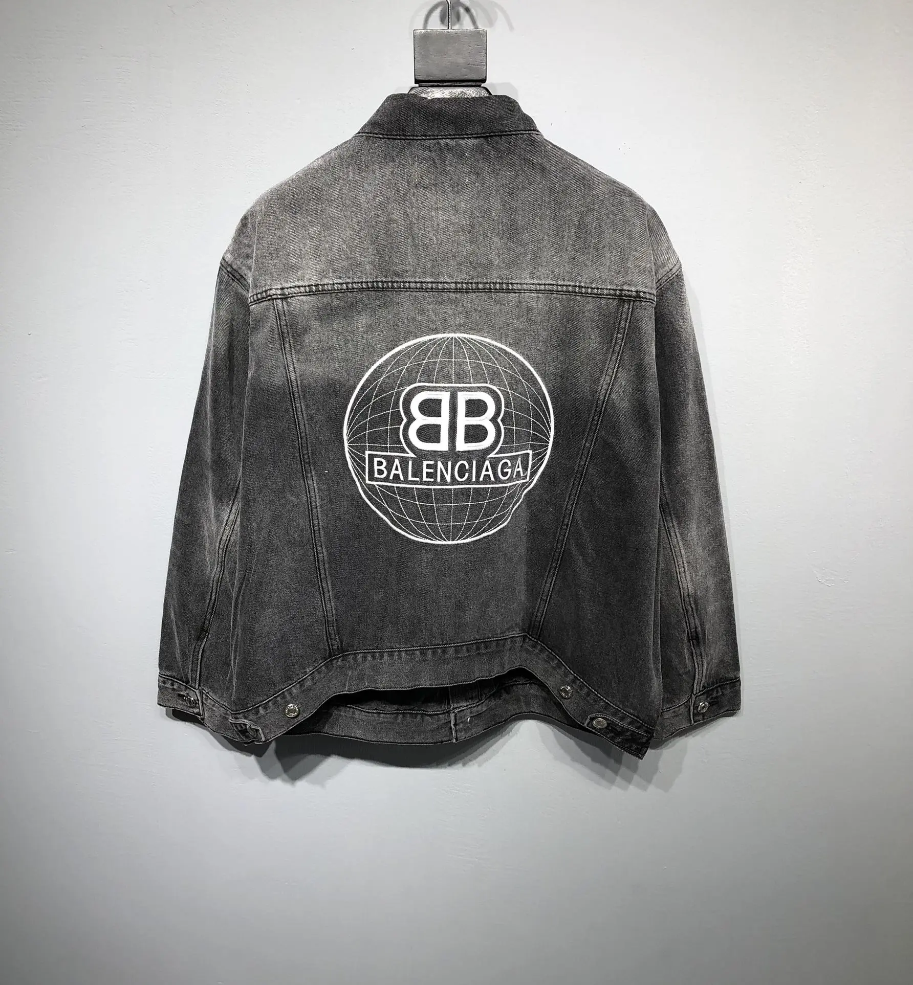 BALENCIAGA 2022SS Denim jacket in black