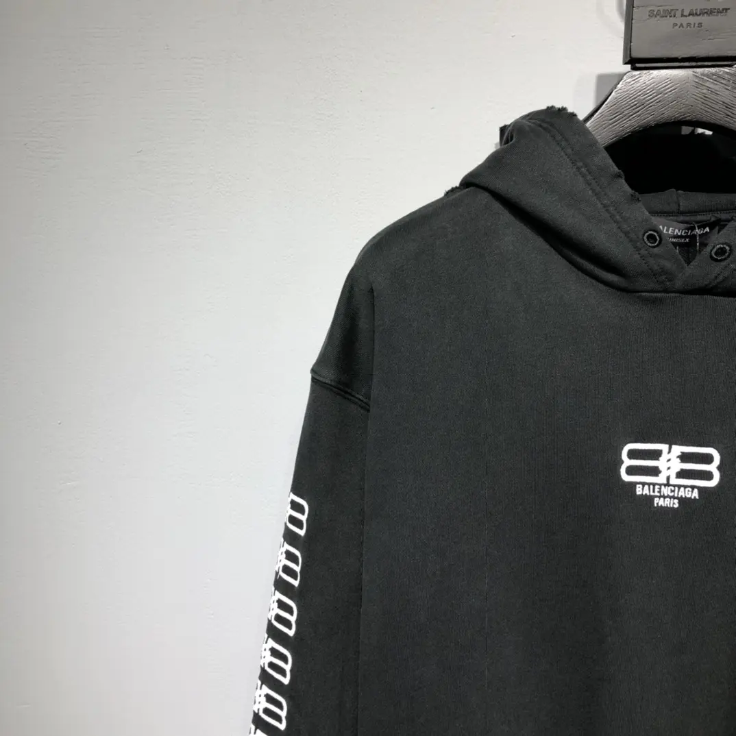 BALENCIAGA 2022FW NEW hoodies in black