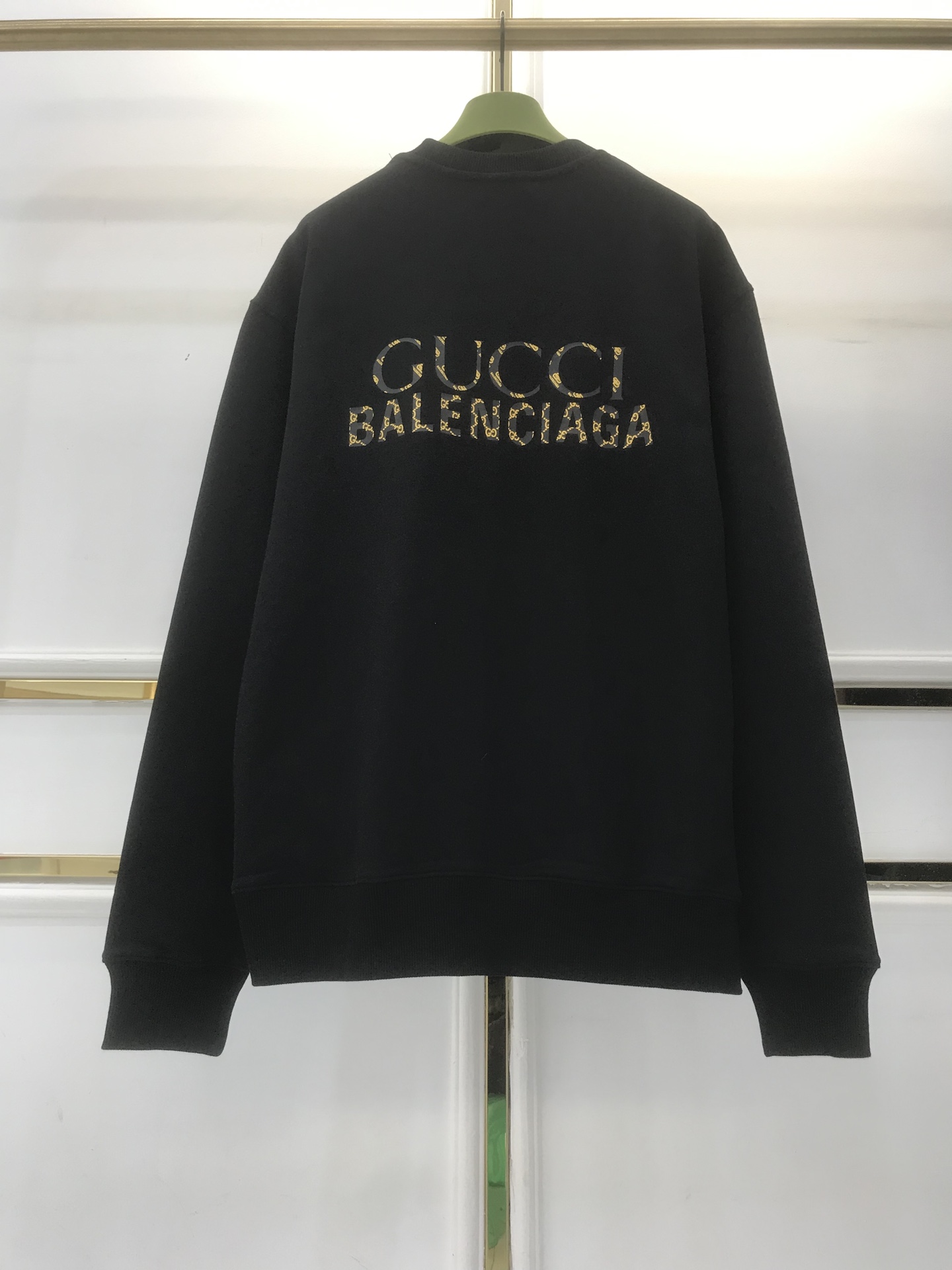 Balenciaga & Gucci Sweatshirt in Black