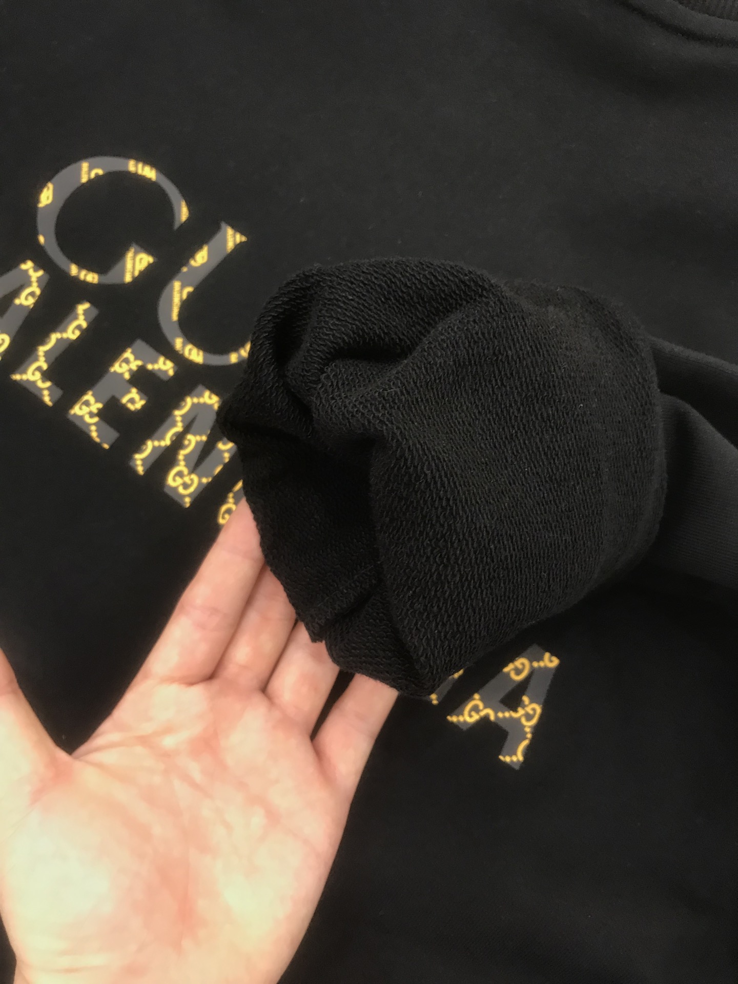 Balenciaga & Gucci Sweatshirt in Black