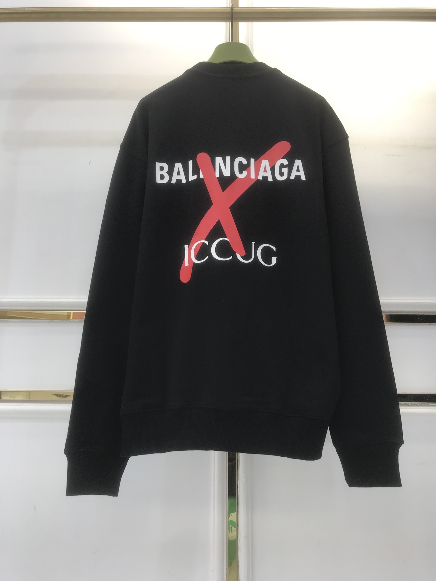 Balenciaga & Gucci Sweatshirt in Black