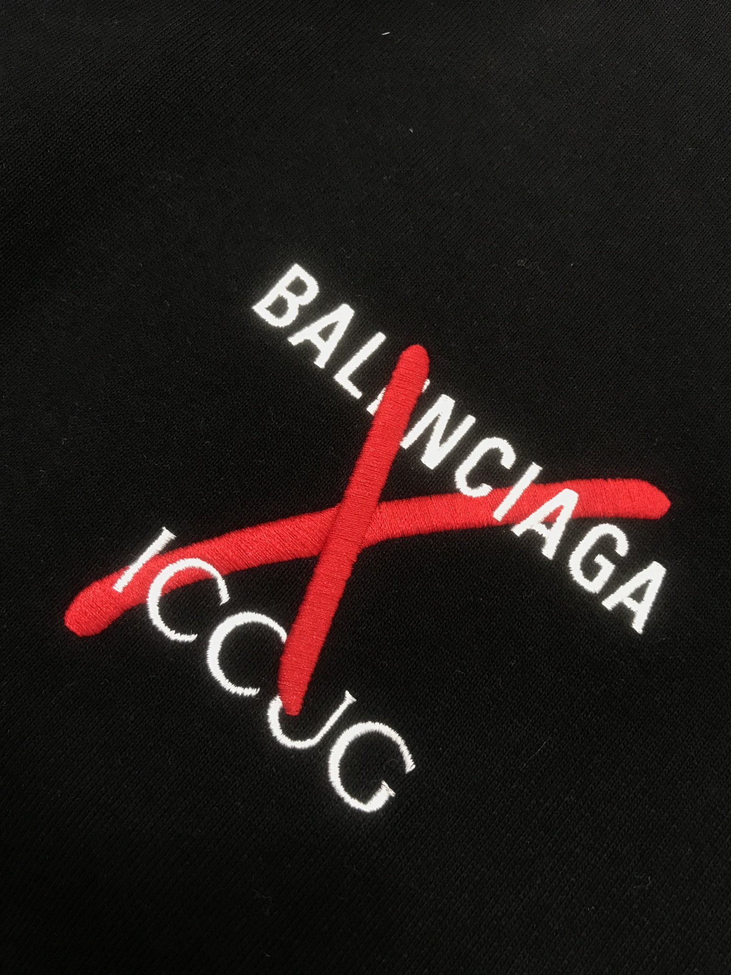 Balenciaga & Gucci Sweatshirt in Black