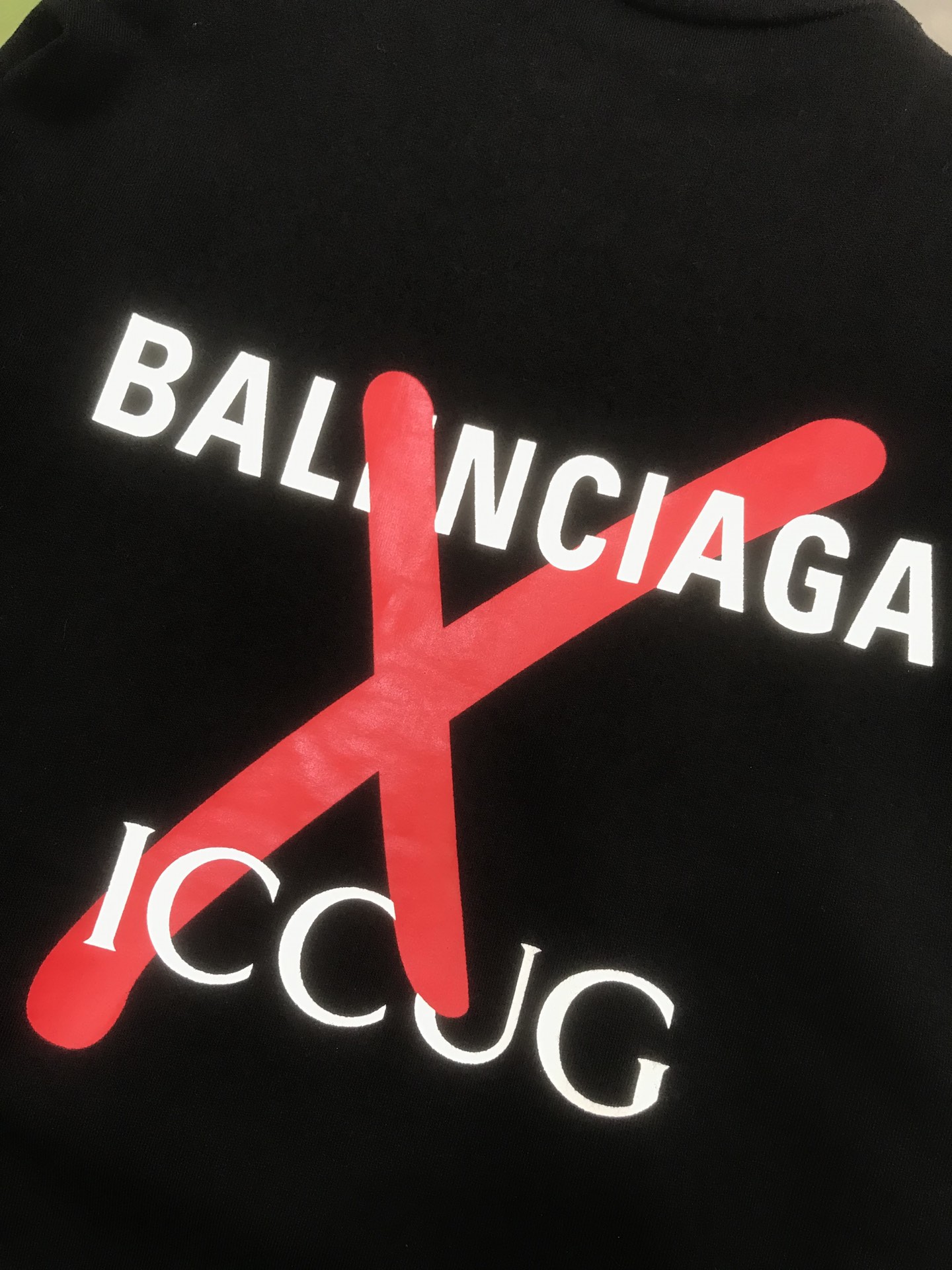 Balenciaga & Gucci Sweatshirt in Black