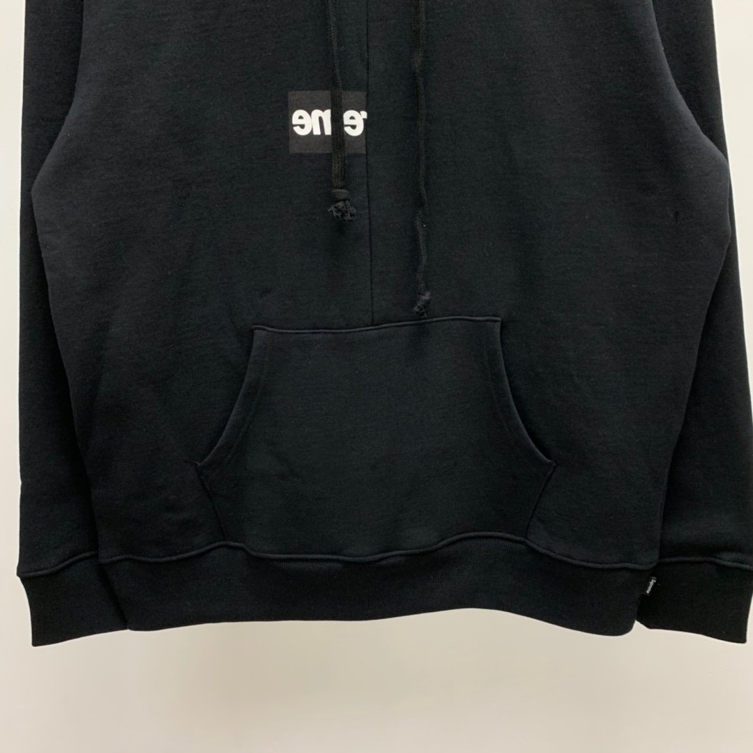 Supreme Prefect Quality/Comme des Garons Shirt 18fw Split Box Logo Hooded Hoodie MC280024