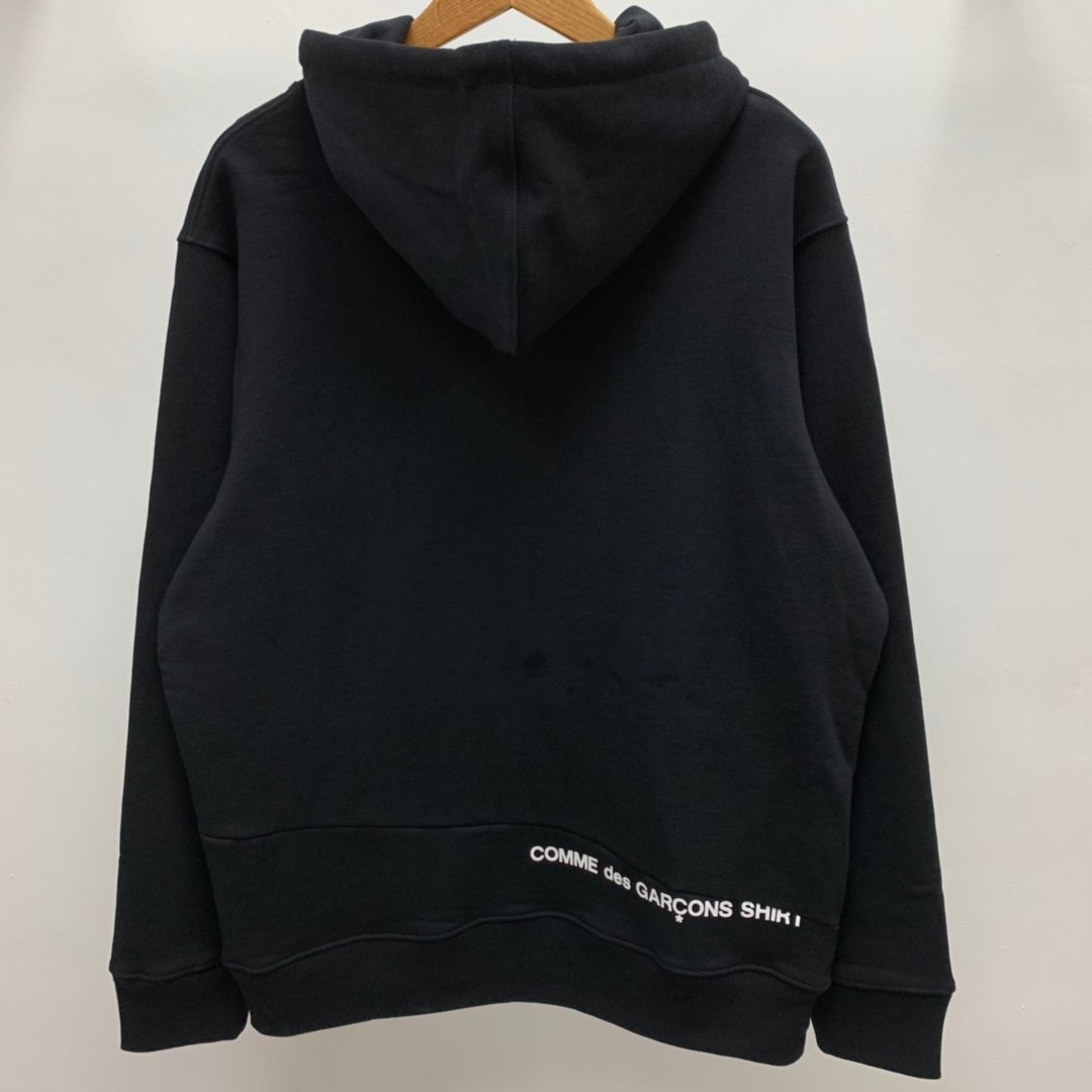 Supreme Prefect Quality/Comme des Garons Shirt 18fw Split Box Logo Hooded Hoodie MC280024