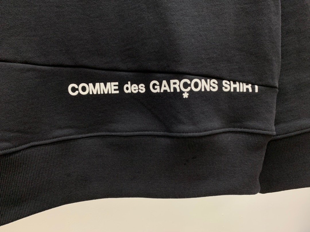 Supreme Prefect Quality/Comme des Garons Shirt 18fw Split Box Logo Hooded Hoodie MC280024