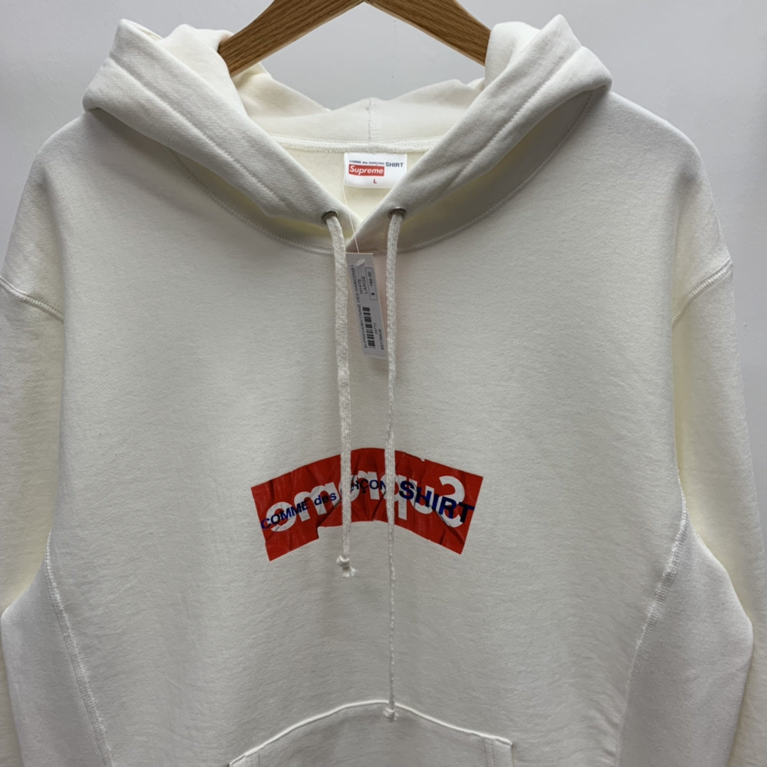 Supreme Prefect Quality X CDG 17SS Box Logo Hoodie MC280031