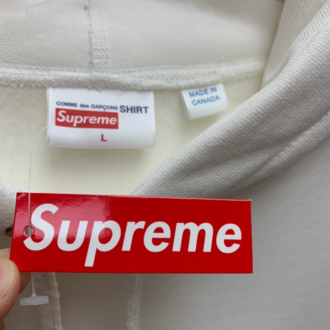 Supreme Prefect Quality X CDG 17SS Box Logo Hoodie MC280031