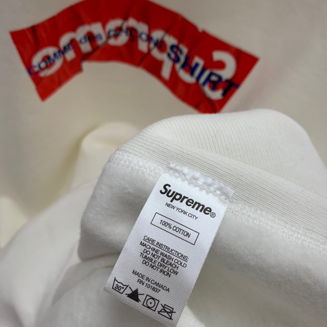 Supreme Prefect Quality X CDG 17SS Box Logo Hoodie MC280031