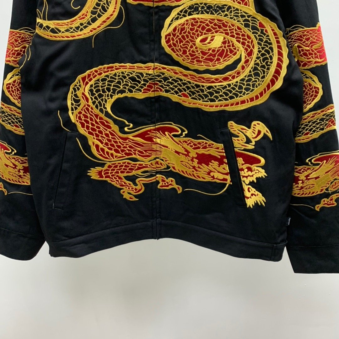 Supreme Prefect Quality 18fw Dragon Work Jacket MC280044