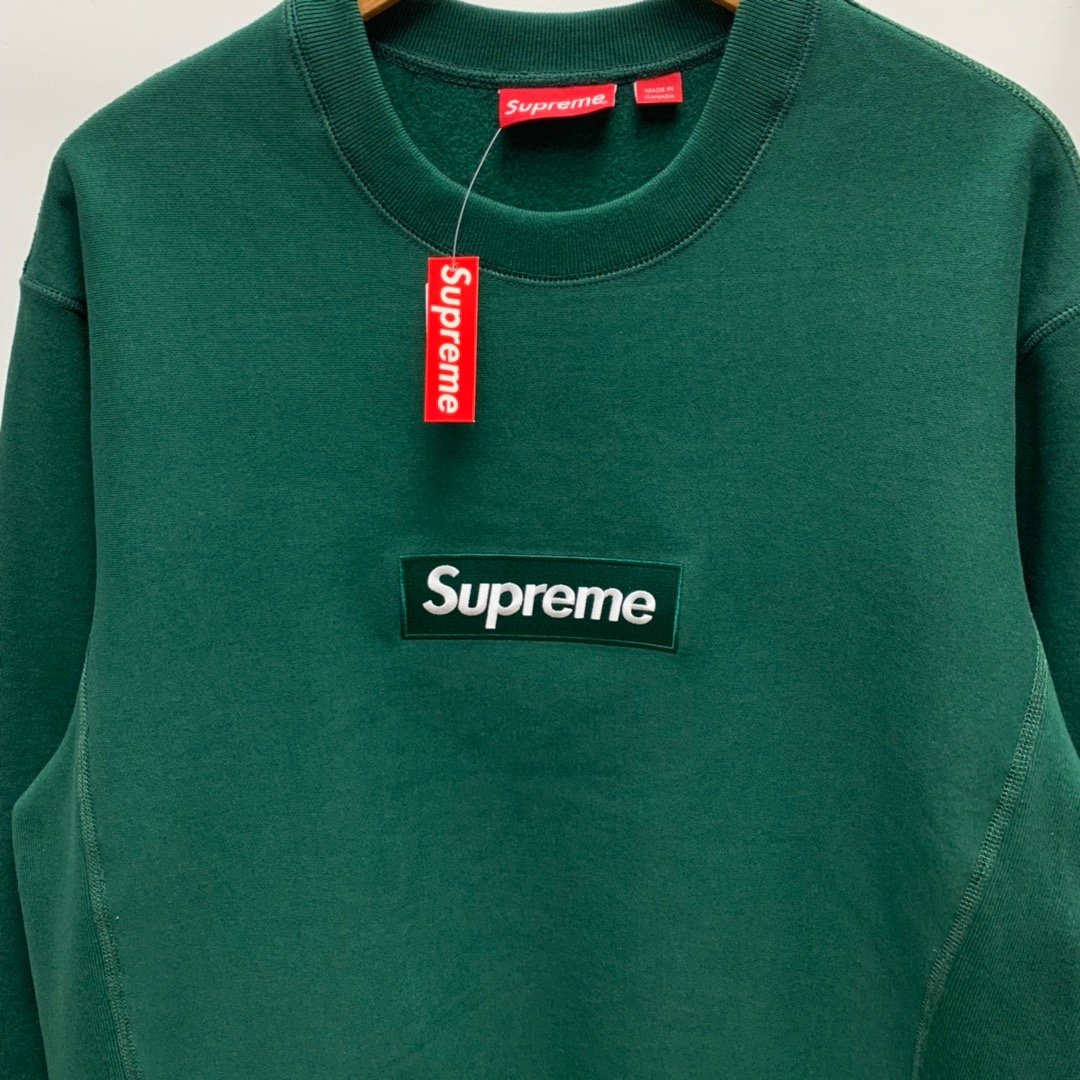 Supreme Prefect Quality 18fw Box Logo Crewneck Hoodie MC280013