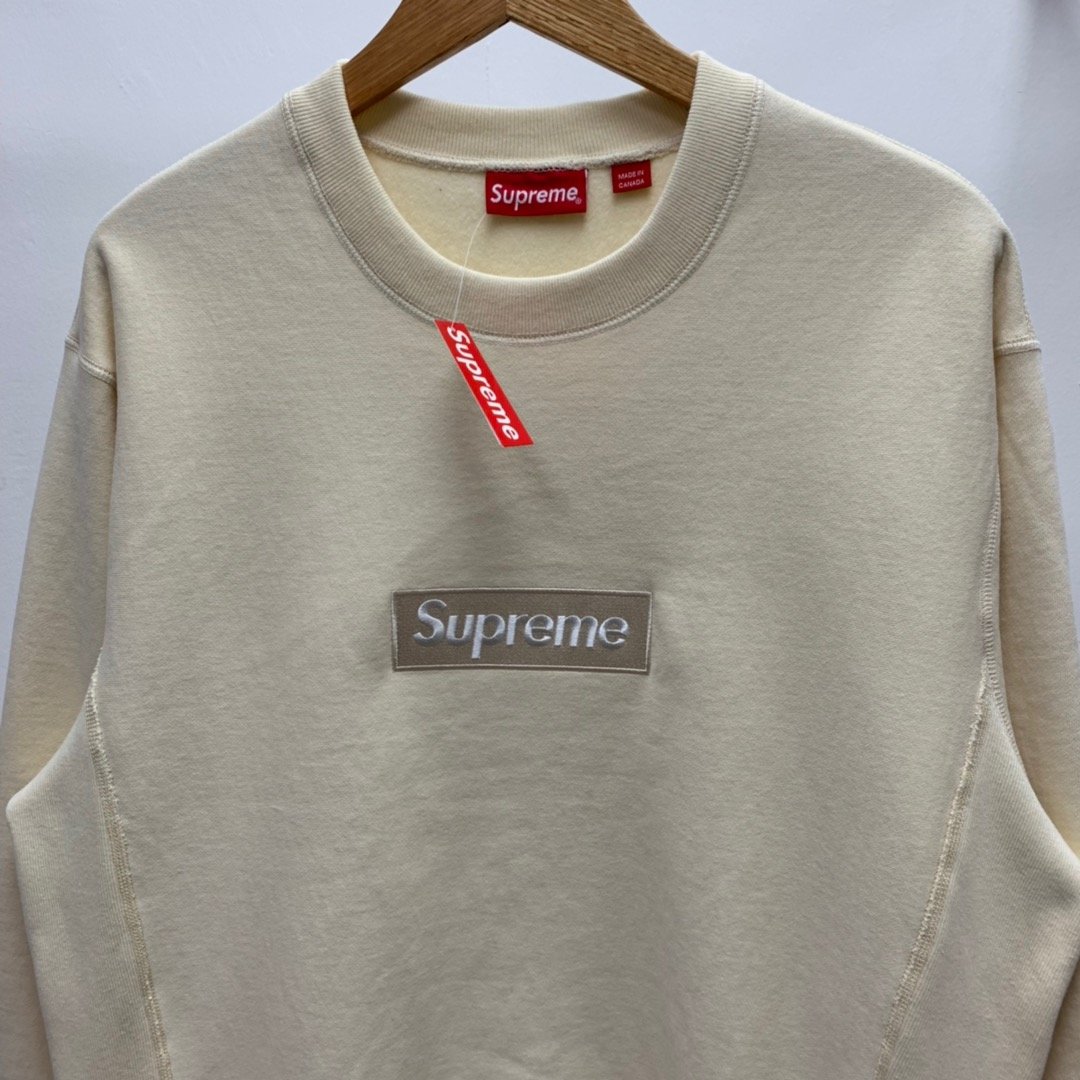 Supreme Prefect Quality 18fw Box Logo Crewneck Hoodie MC280012