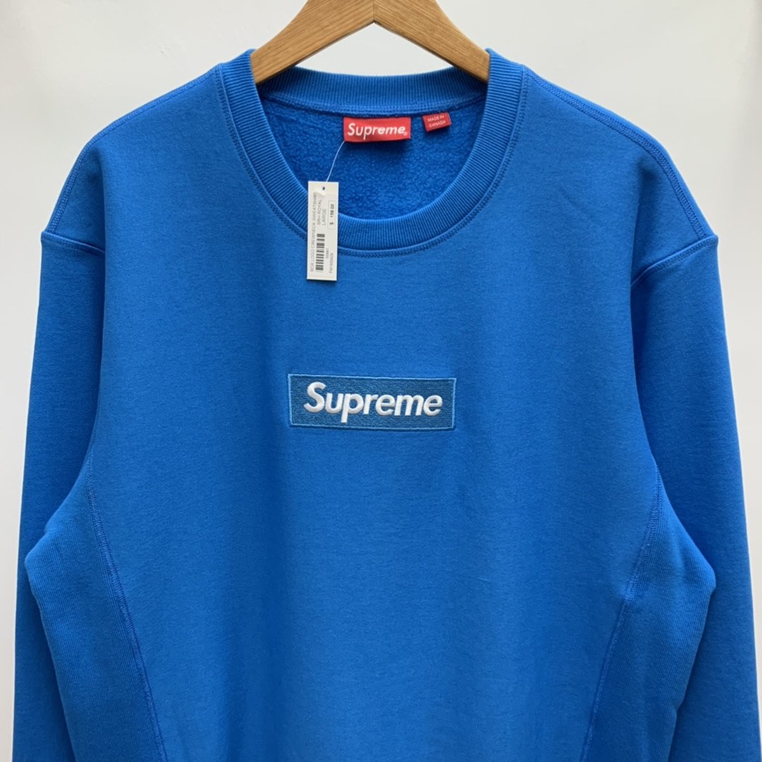 Supreme Prefect Quality 18fw Box Logo Crewneck Hoodie MC280010