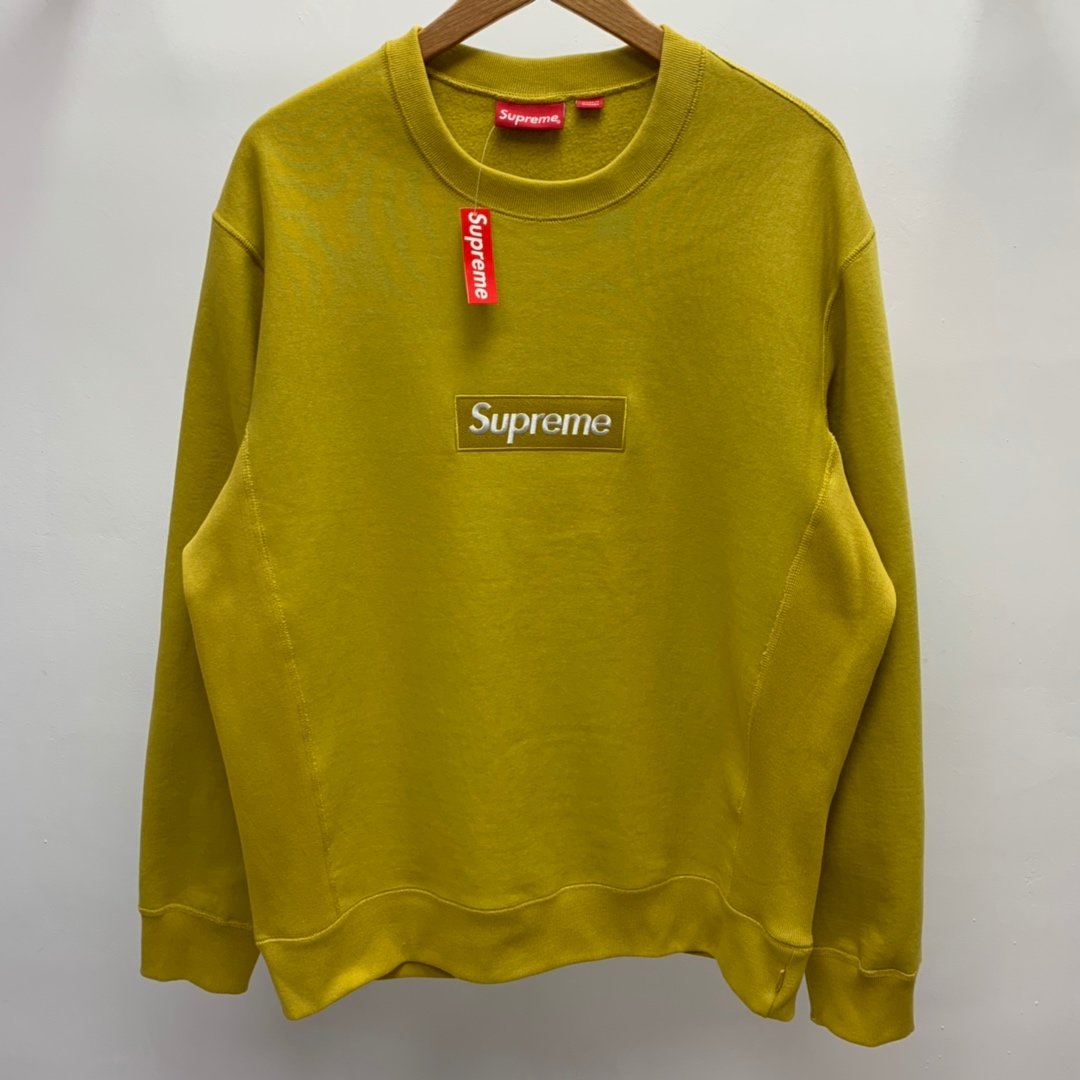 Supreme Prefect Quality 18fw Box Logo Crewneck Hoodie MC280009