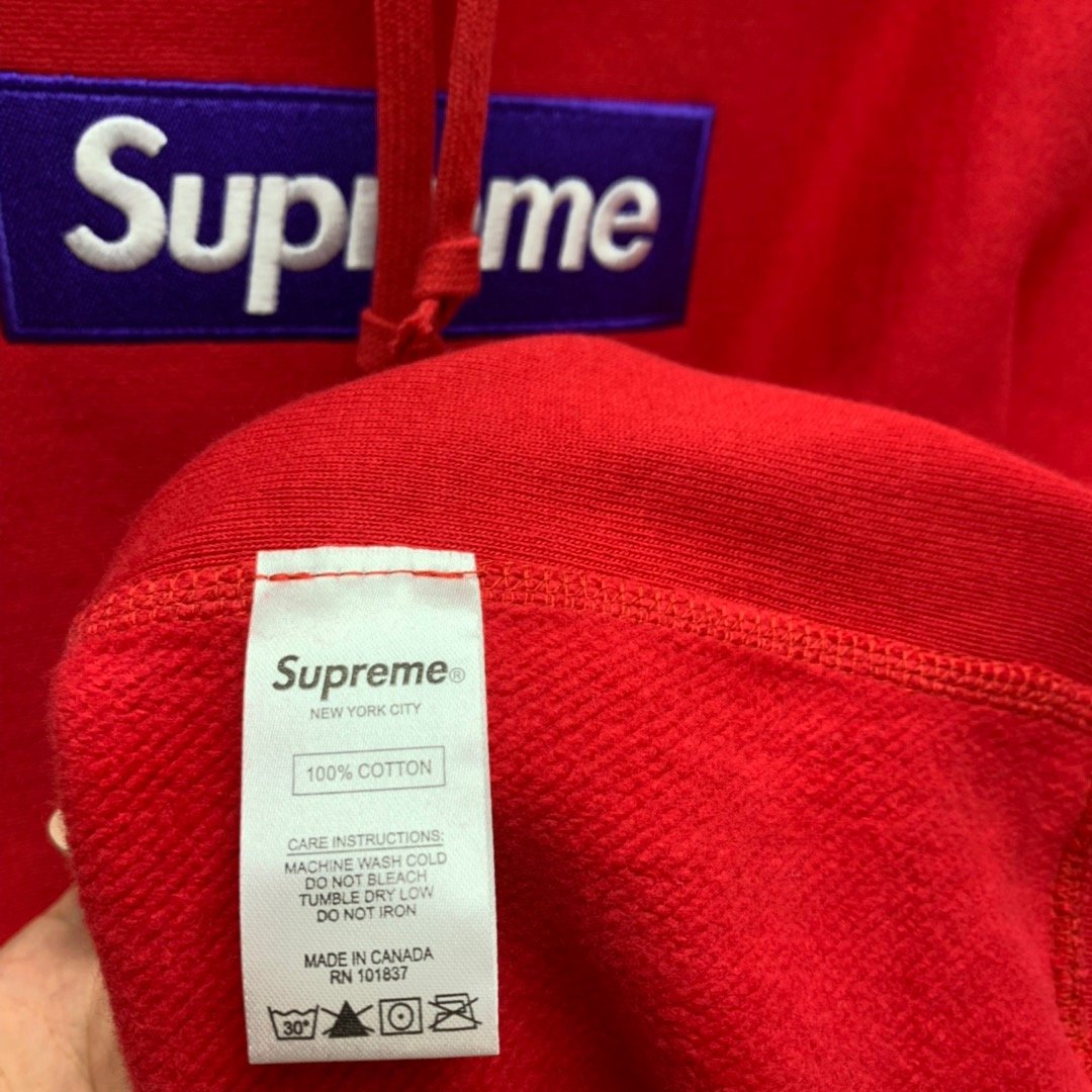 Supreme Prefect Quality 17fw Box Logo Hooded Hoodie MC280027