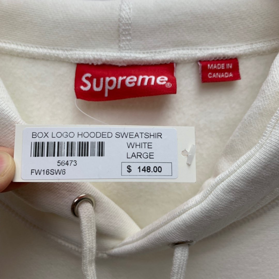 Supreme Prefect Quality 16fw Box Logo Hooded Hoodie MC280032