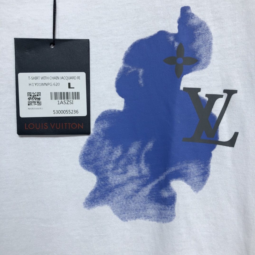 LV Clouds Printed Shirt