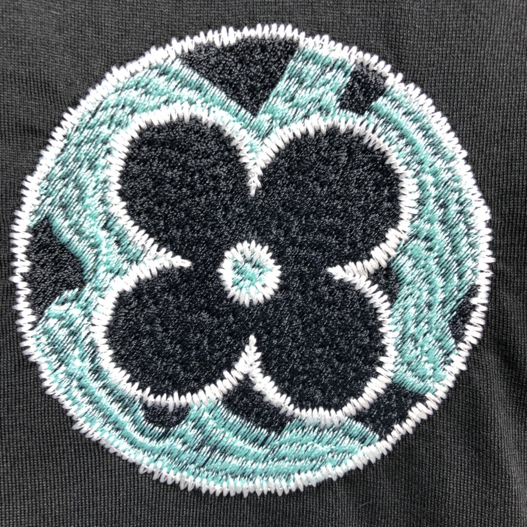 LV 2022 Spring Flower Logo Shirt