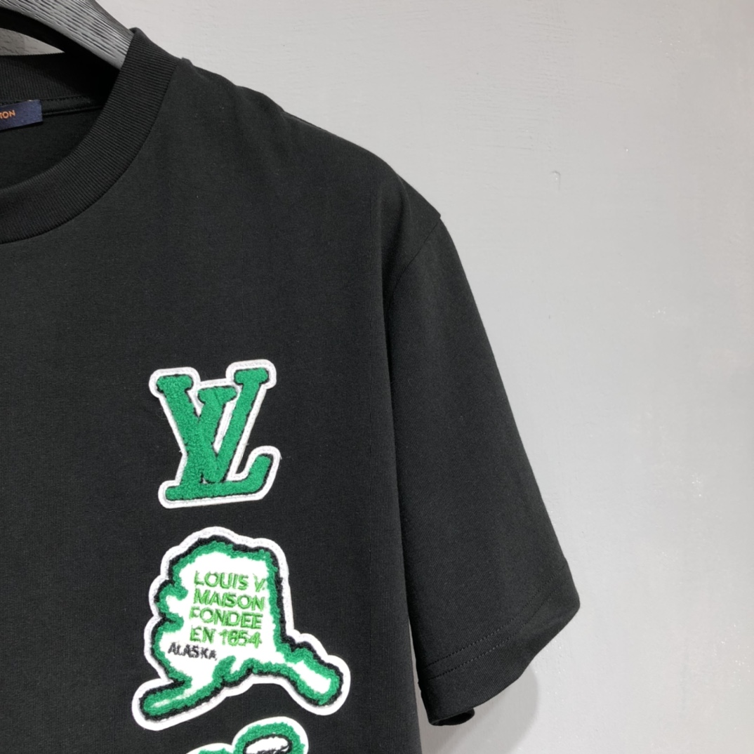 LV 2022 spring autumn new Tshirt