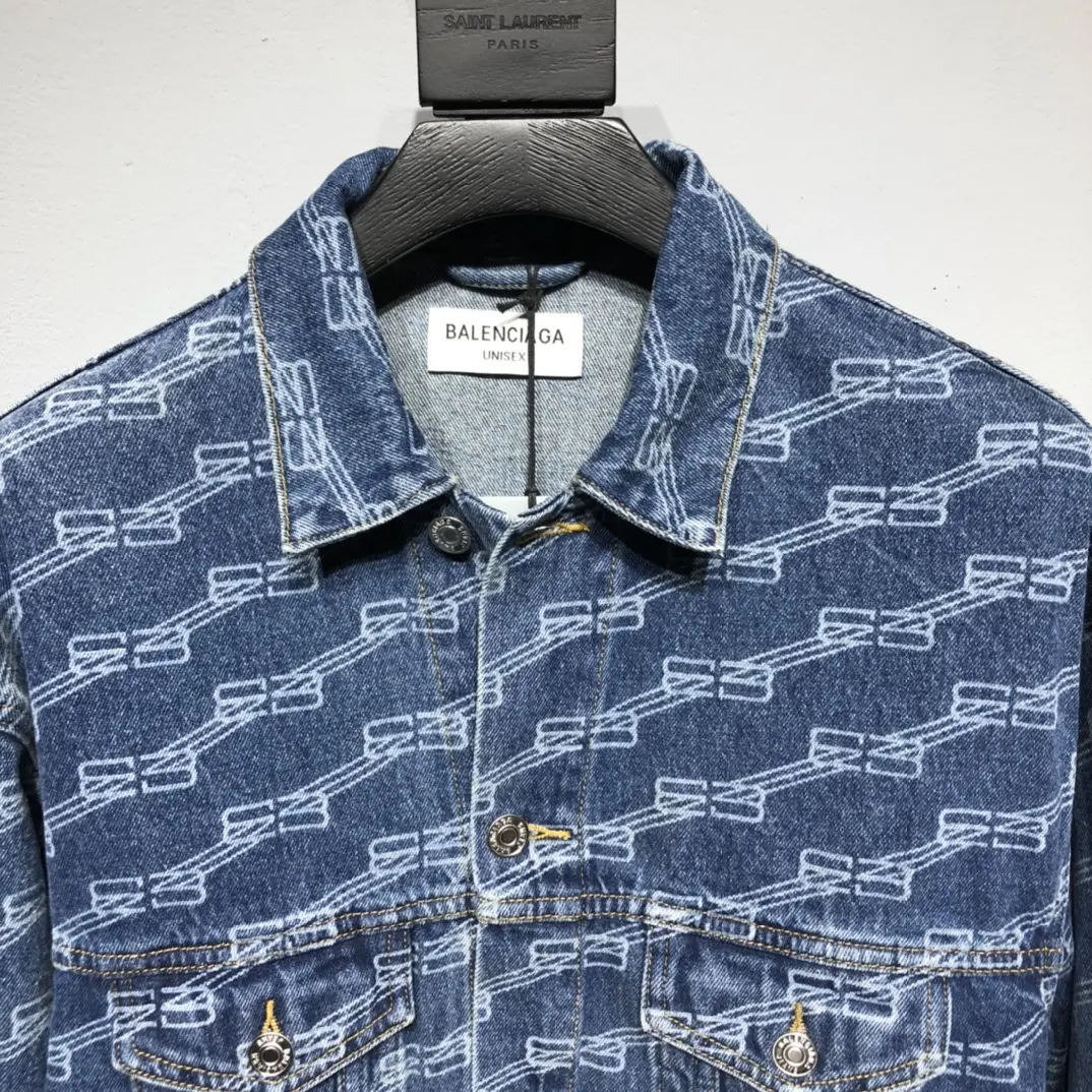 BALENCIAGA 2022SS Denim jacket in blue