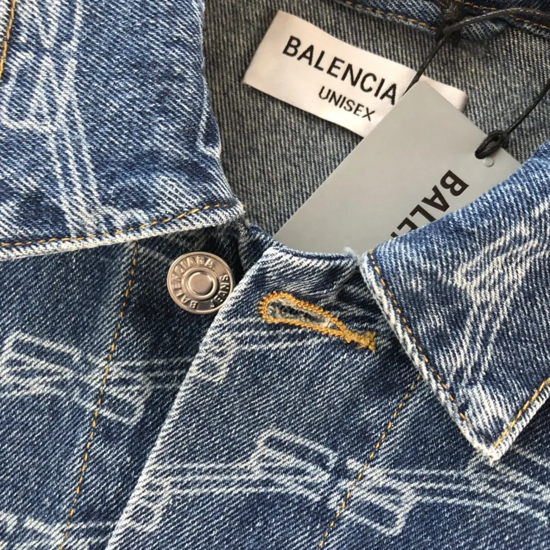 BALENCIAGA 2022SS Denim jacket in blue