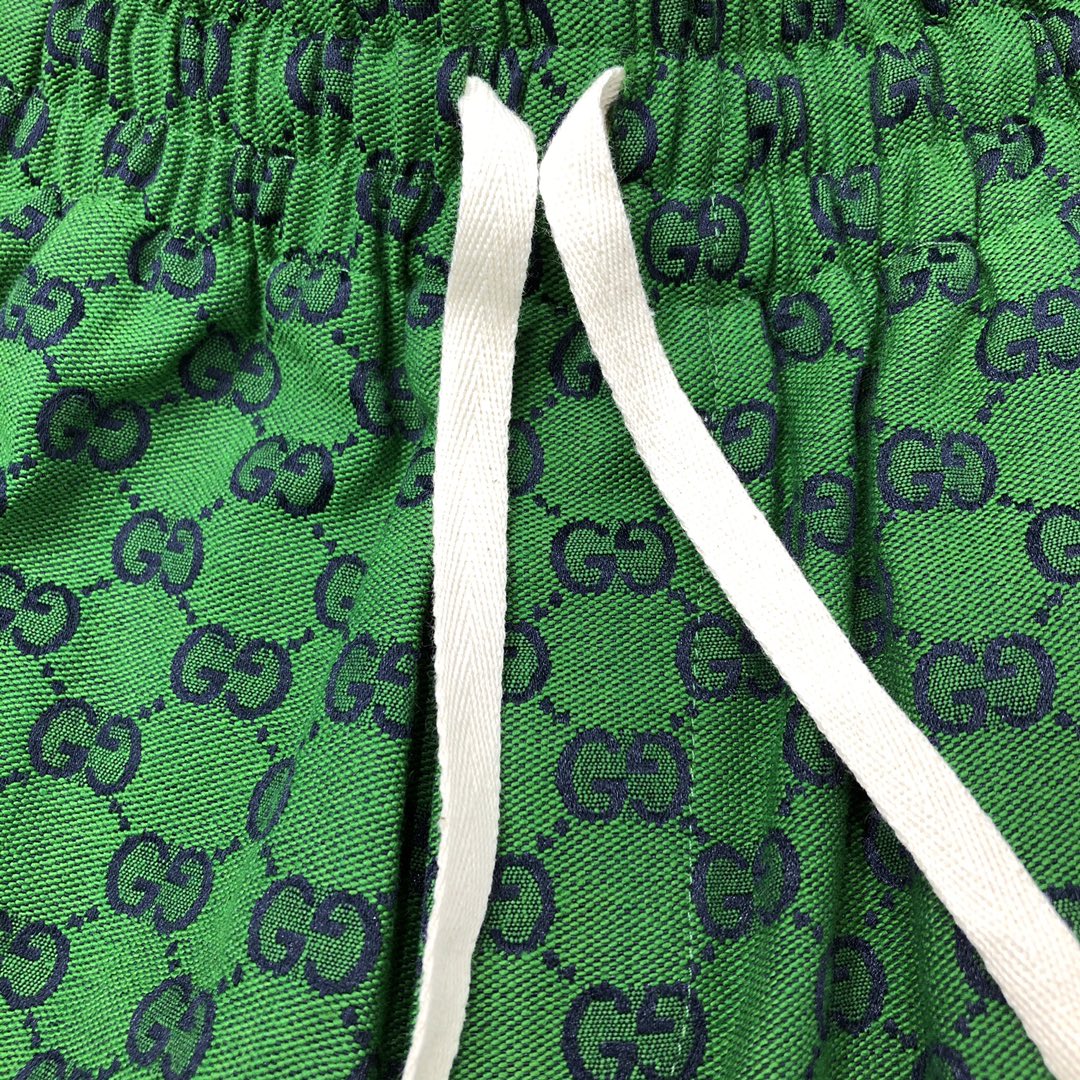 Gucci Shorts GG jersey jogging with Web