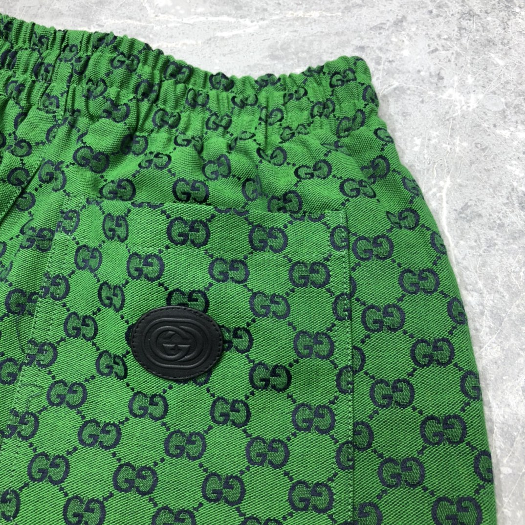 Gucci Shorts GG jersey jogging with Web