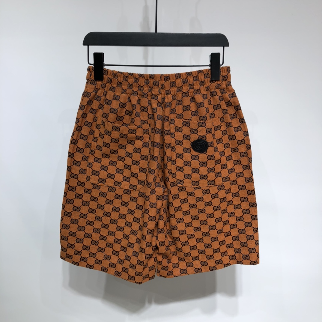 Gucci Shorts GG jersey jogging with Web