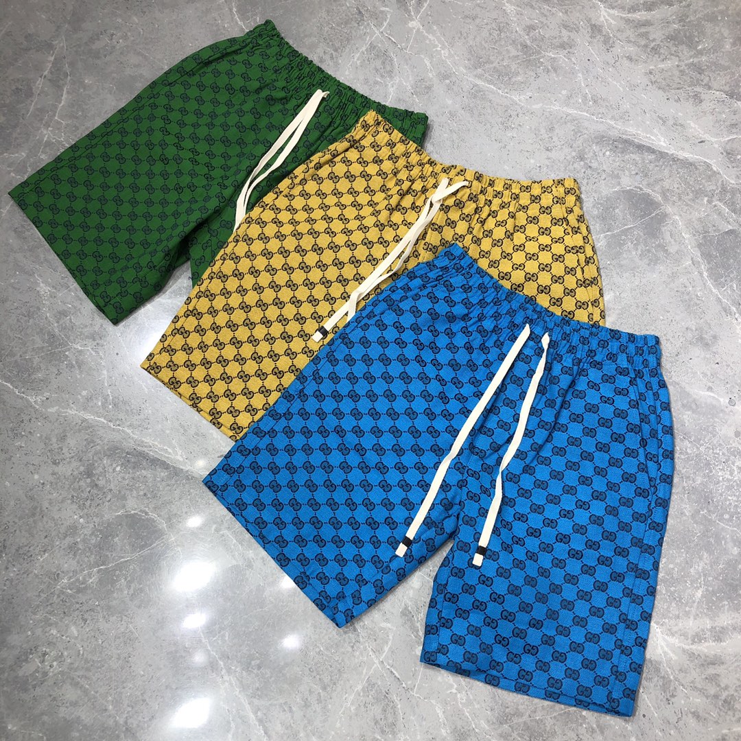 Gucci Shorts GG jersey jogging with Web