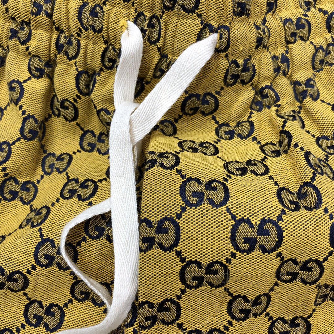 Gucci Shorts GG jersey jogging with Web