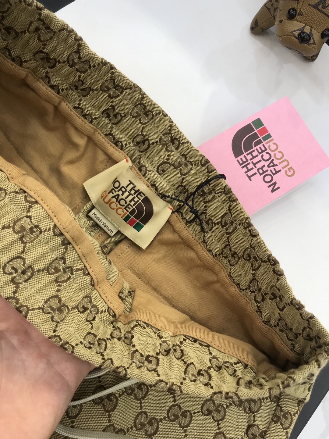 Gucci Pants GG jersey jogging with Web