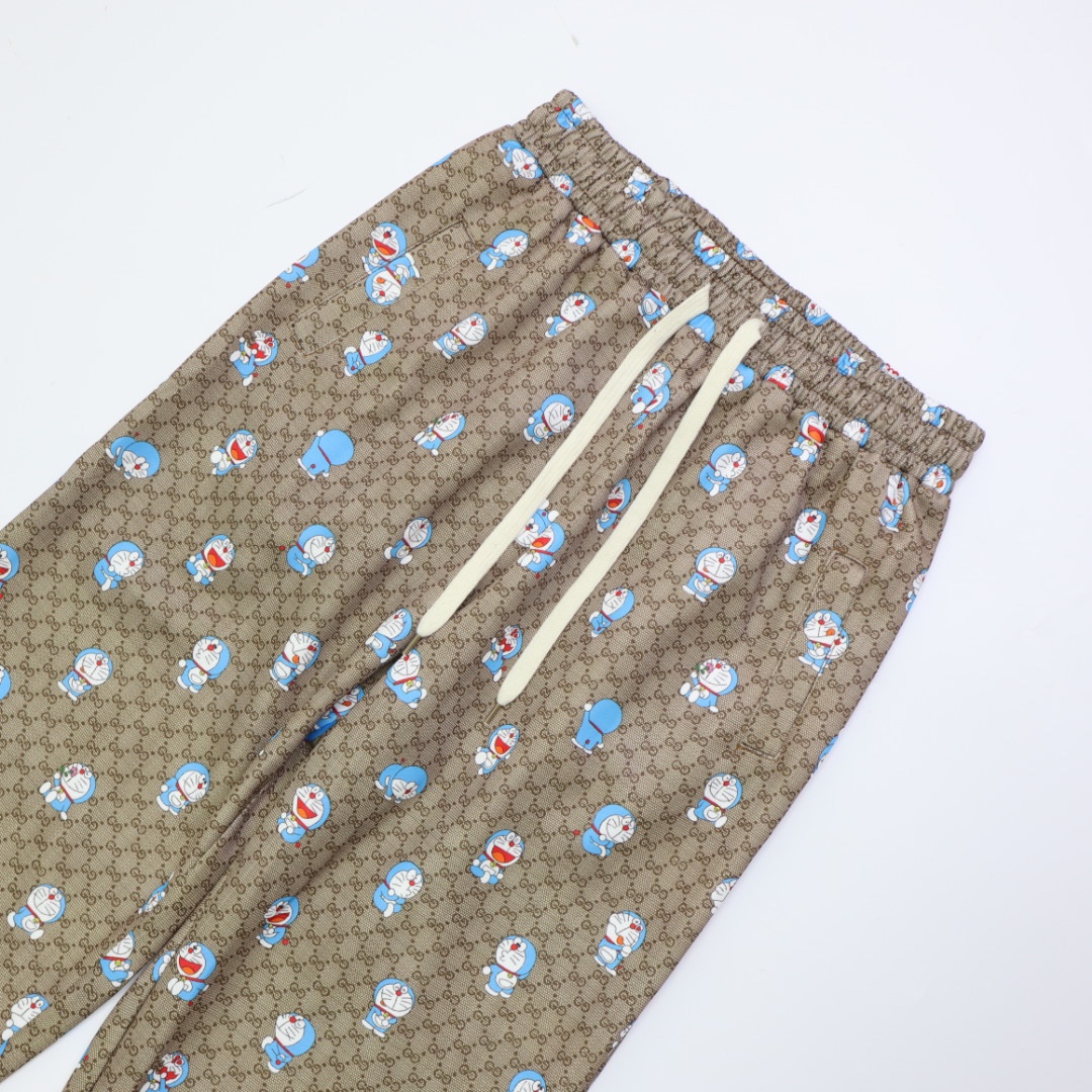 Gucci Pants Doraemon Technical jersey jogging