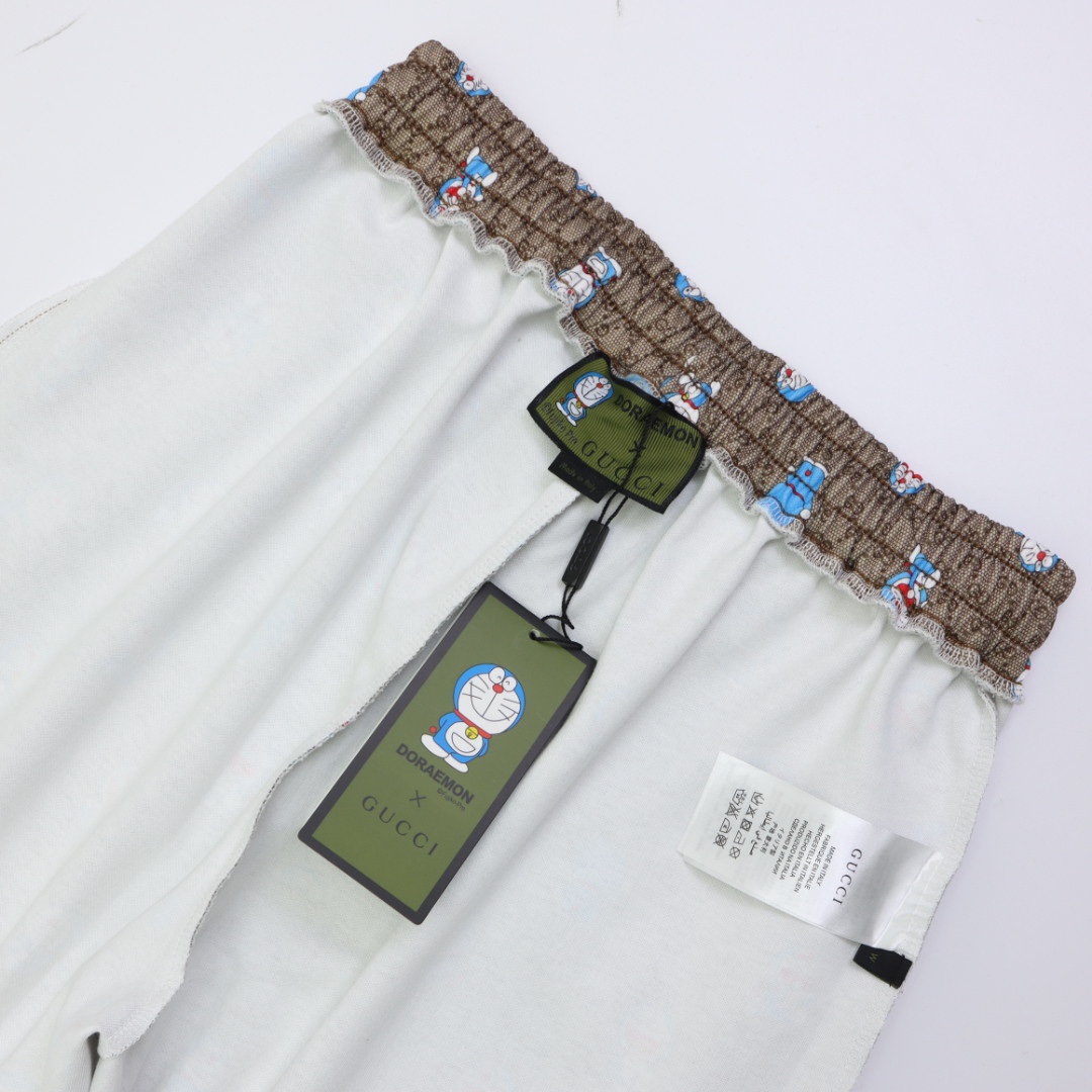 Gucci Pants Doraemon Technical jersey jogging