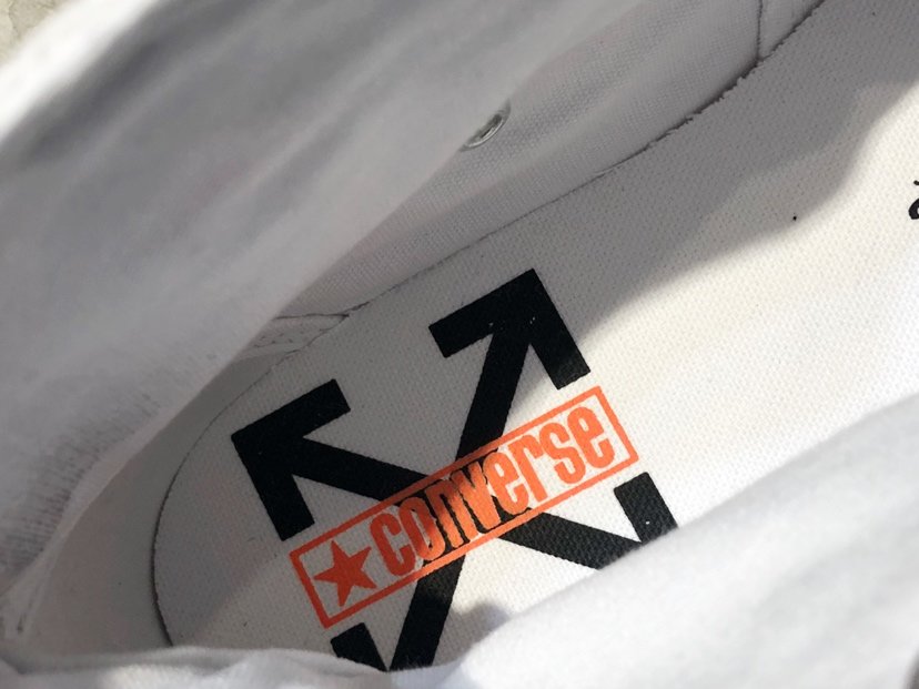 PK GOD CONVERSE X OFF-WHITE CHUCK TAYLOR 1970S retail materails READY TO SHIP