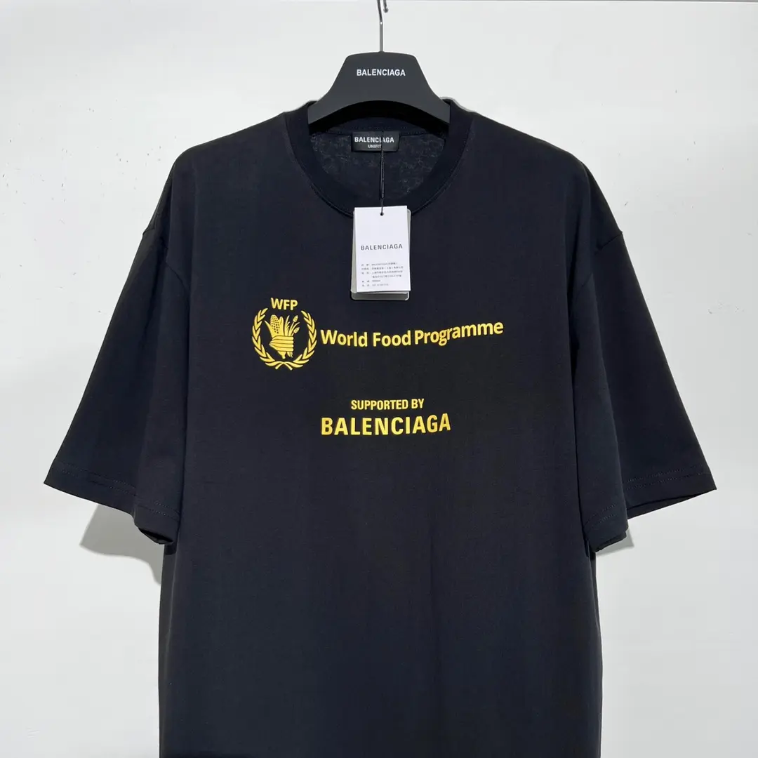 BALENCIAGA 2022SS fashion T-shirt in black