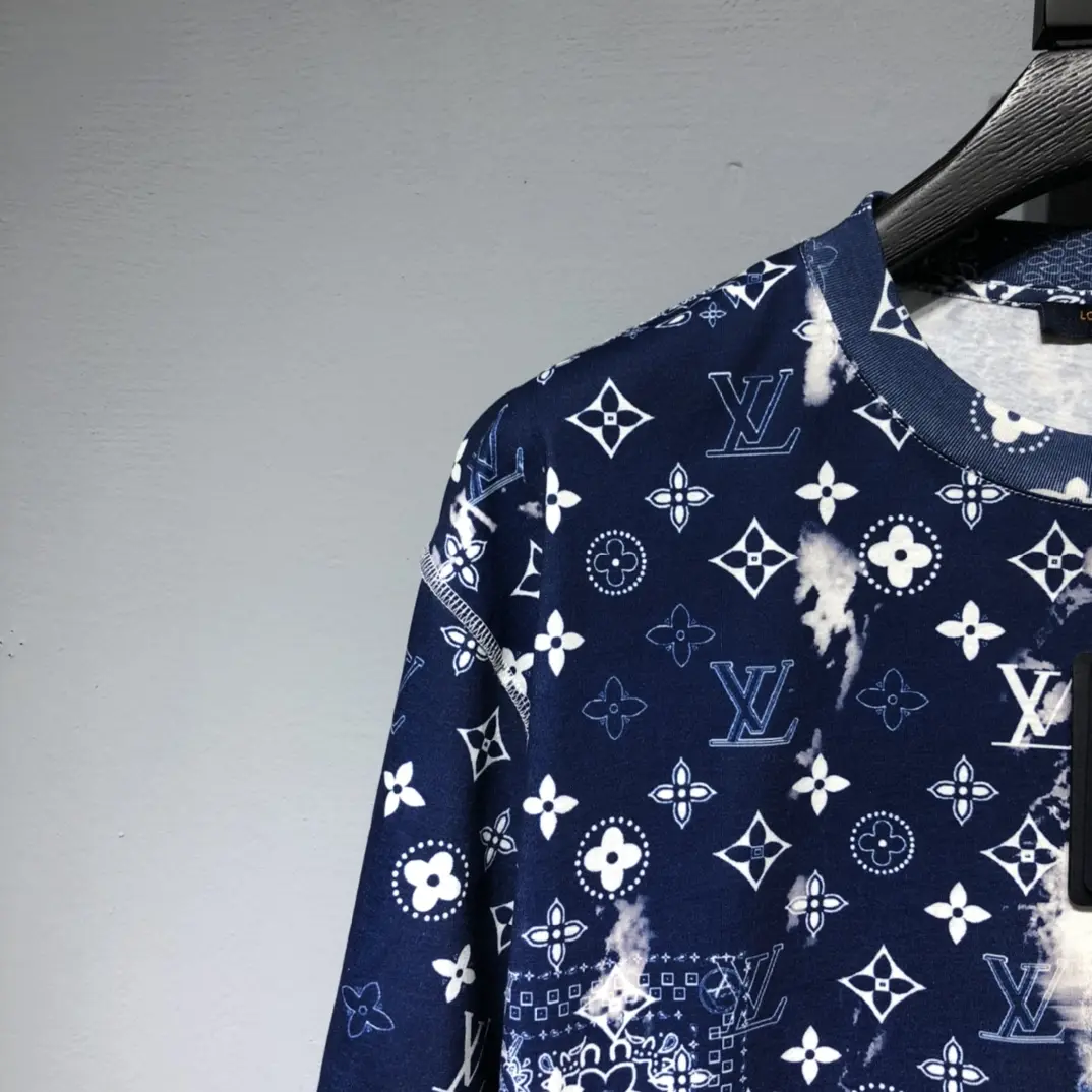 LOUIS VUITTON 2022 New jacquard T-shirt