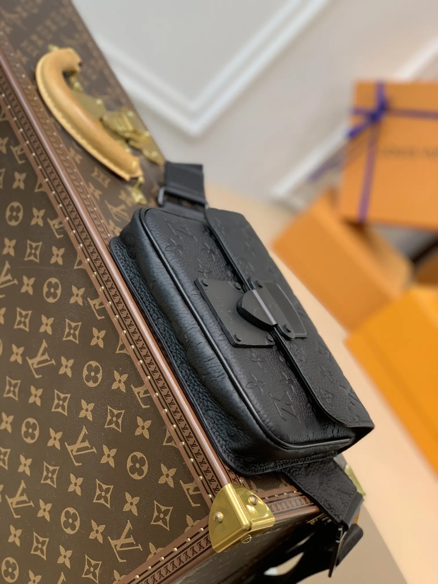 Louis Vuitton 2022 S Lock Sling Handbags M80587