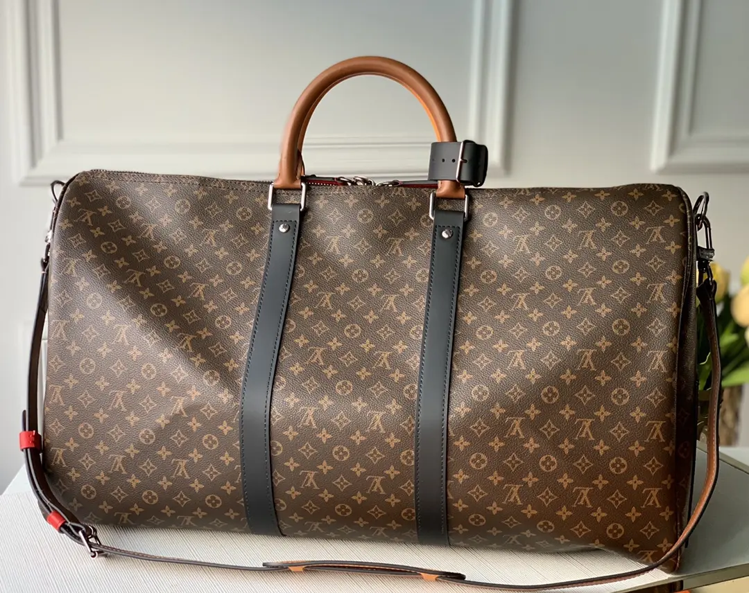 Louis Vuitton 2022 new fashion Duffle Bags M56855