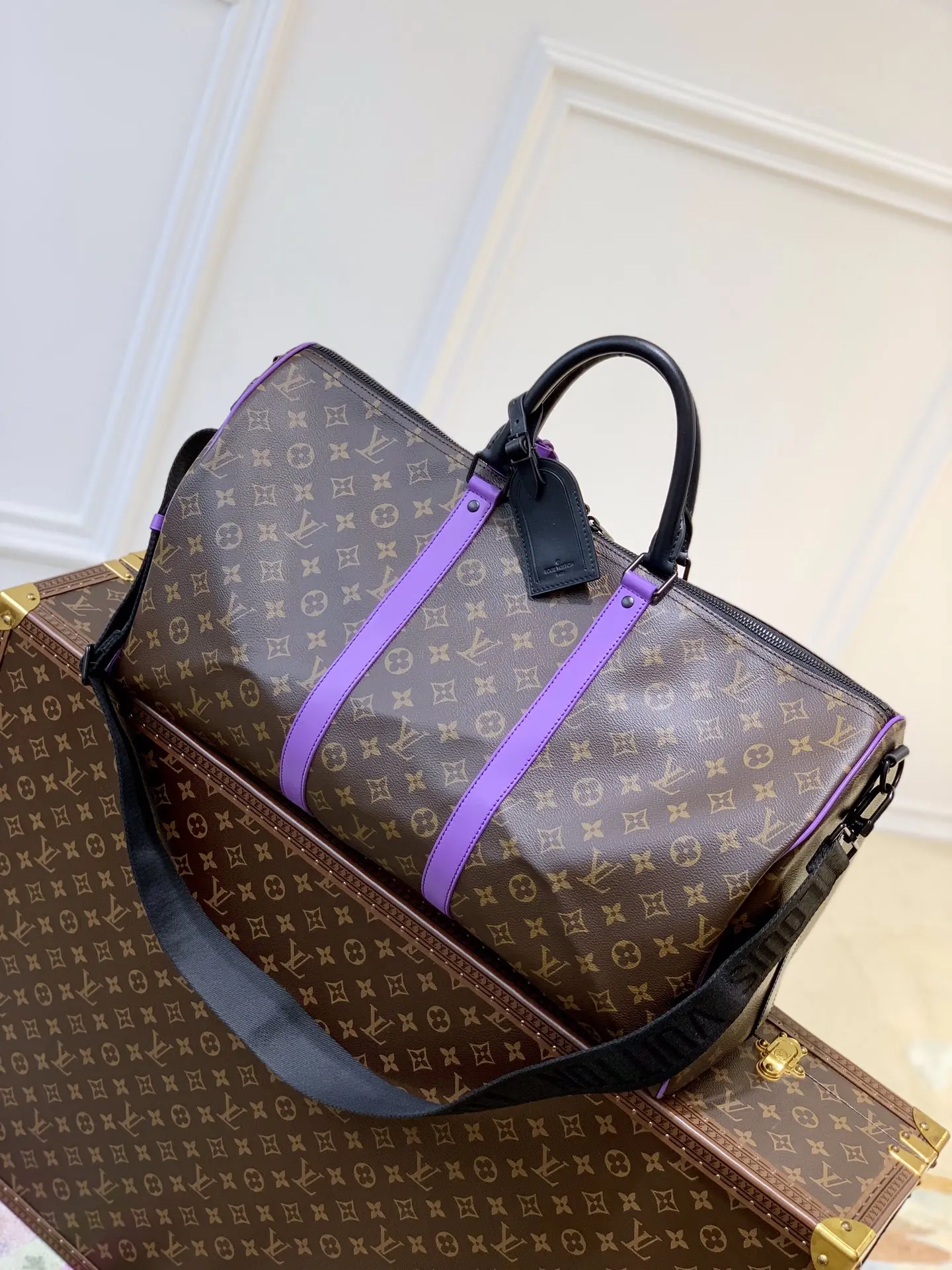 Louis Vuitton 2022 new fashion Duffle Bags M46257