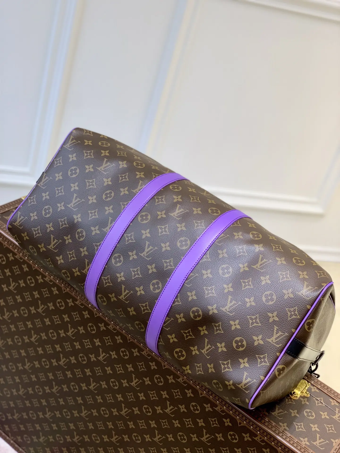 Louis Vuitton 2022 new fashion Duffle Bags M46257